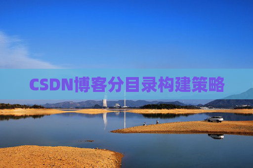 CSDN博客分目录构建策略